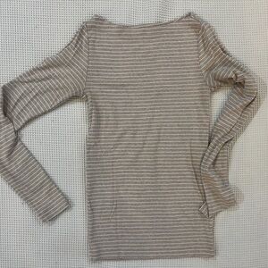 Striped Long Sleeve Top